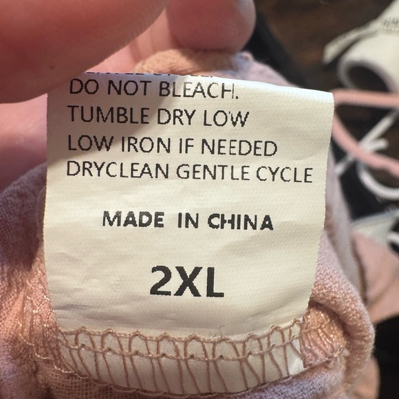 Zanzea Women’s Pink Long Sleeve Loose Top Ruffle Hem Back Buttons Plus Sz 2XL - Picture 5 of 13